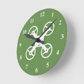 Klokklok voor drone-muur ronde klok (Hoek)