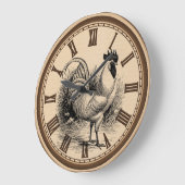  klokklok voor keuken met roosterrooster grote klok (Hoek)