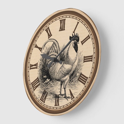  klokklok voor keuken met roosterrooster grote klok (Hoek)