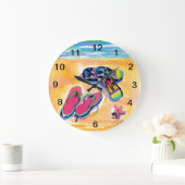 Klokklok voor Teenslippers Grote Klok (Huis)