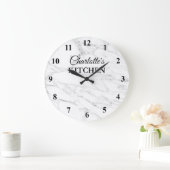 Klokklokje voor witte marmer grote klok (Huis)