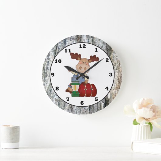 Klokklokklok voor losse cartoons grote klok (Huis)
