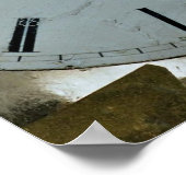 Klokkogels in ijs poster (Hoek)