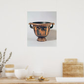 Klokkrater met rood cijfer, c.450-440 BC Poster (Keuken)