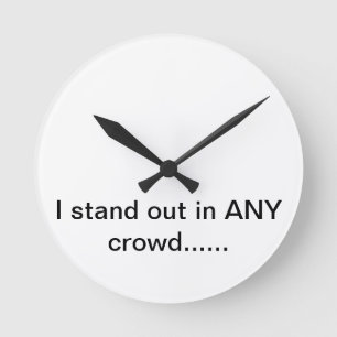 KLOKKUNST EN DESIGN RONDE KLOK