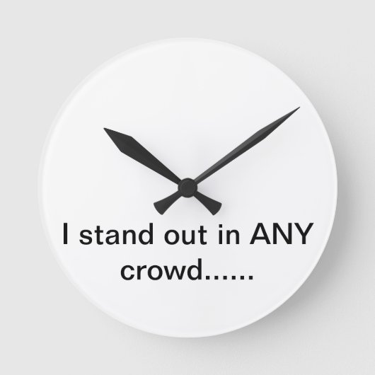 KLOKKUNST EN DESIGN RONDE KLOK (Voorkant)