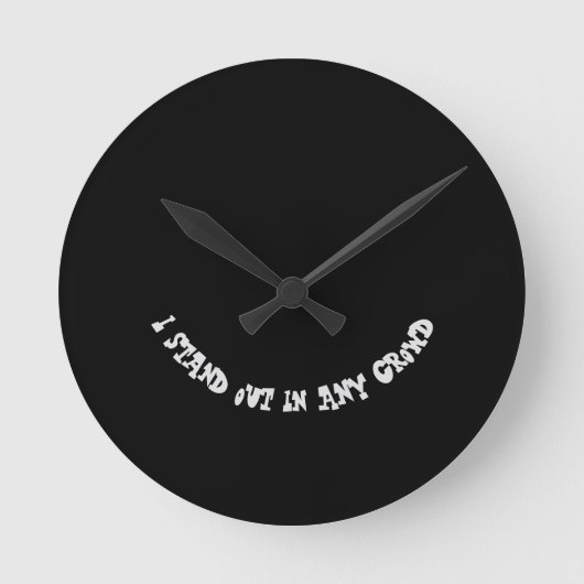 KLOKKUNST EN DESIGN RONDE KLOK (Voorkant)