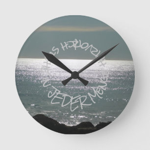KLOKKUNST EN DESIGN RONDE KLOK