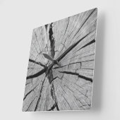 KLOKKUNST EN DESIGN VIERKANTE KLOK (Hoek)