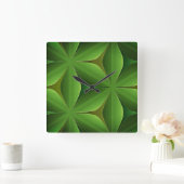 KLOKKUNST EN DESIGN VIERKANTE KLOK (Huis)