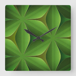 KLOKKUNST EN DESIGN VIERKANTE KLOK