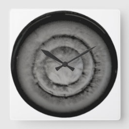 KLOKKUNST EN DESIGN VIERKANTE KLOK