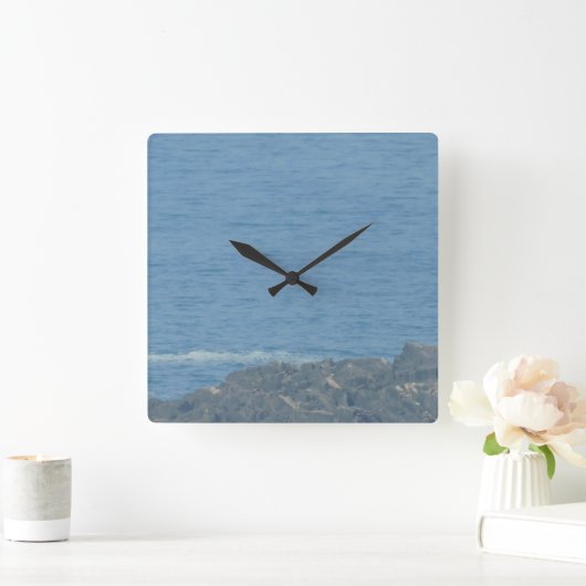 KLOKKUNST EN DESIGN VIERKANTE KLOK (Huis)