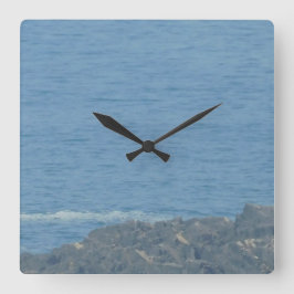 KLOKKUNST EN DESIGN VIERKANTE KLOK