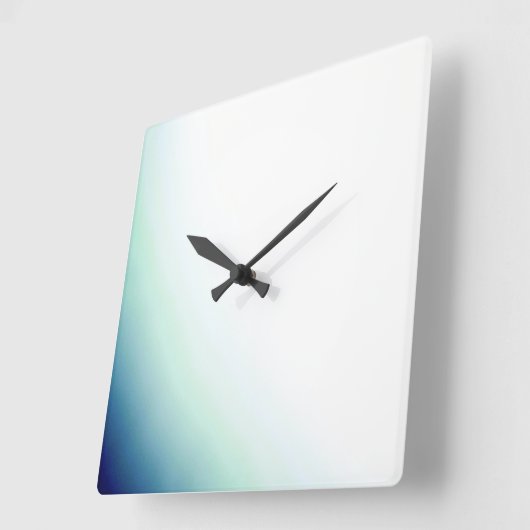 KLOKKUNST EN DESIGN VIERKANTE KLOK (Hoek)