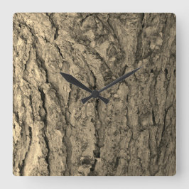 KLOKKUNST EN DESIGN VIERKANTE KLOK