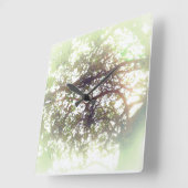 KLOKKUNST EN DESIGN VIERKANTE KLOK (Hoek)