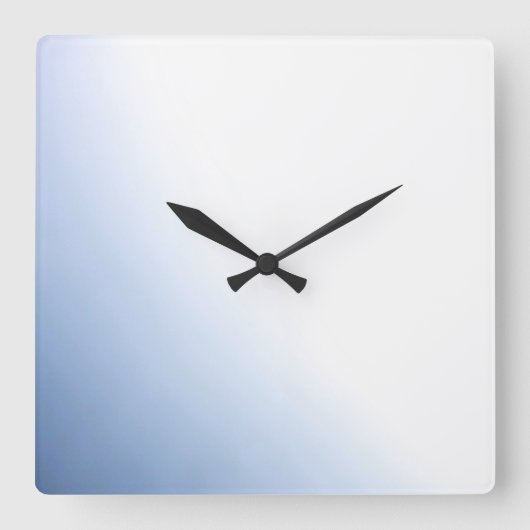 KLOKKUNST EN DESIGN VIERKANTE KLOK (Voorkant)