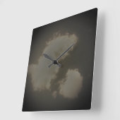 KLOKKUNST EN DESIGN VIERKANTE KLOK (Hoek)