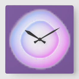 KLOKKUNST EN DESIGN VIERKANTE KLOK