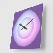 KLOKKUNST EN DESIGN VIERKANTE KLOK (Hoek)