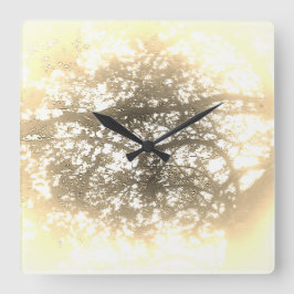 KLOKKUNST EN DESIGN VIERKANTE KLOK