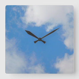 KLOKKUNST EN DESIGN VIERKANTE KLOK