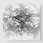 KLOKKUNST EN DESIGN VIERKANTE KLOK (Voorkant)