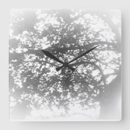 KLOKKUNST EN DESIGN VIERKANTE KLOK