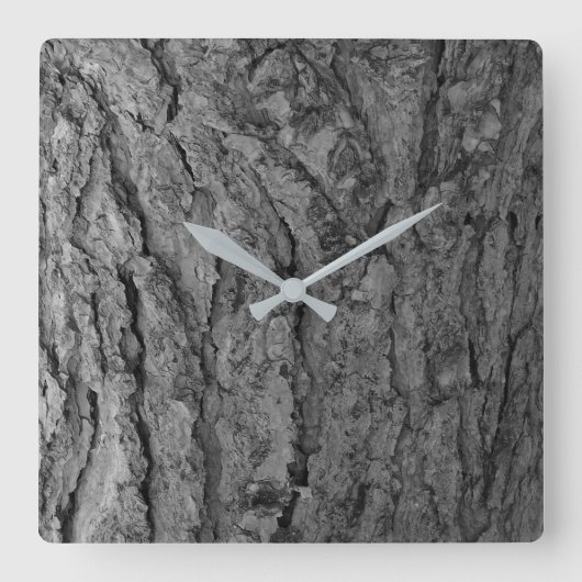 KLOKKUNST EN DESIGN VIERKANTE KLOK (Voorkant)