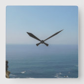 KLOKKUNST EN DESIGN VIERKANTE KLOK (Voorkant)