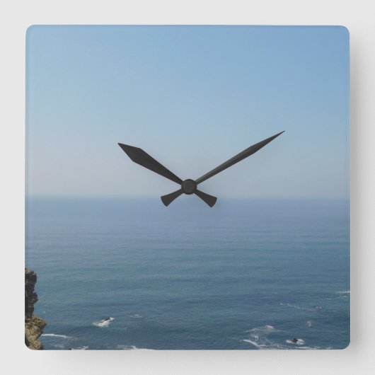 KLOKKUNST EN DESIGN VIERKANTE KLOK (Voorkant)