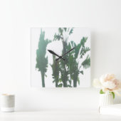 KLOKKUNST EN DESIGN VIERKANTE KLOK (Huis)