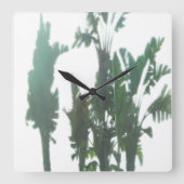 KLOKKUNST EN DESIGN VIERKANTE KLOK (Voorkant)