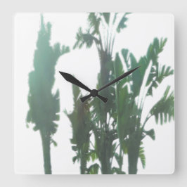 KLOKKUNST EN DESIGN VIERKANTE KLOK