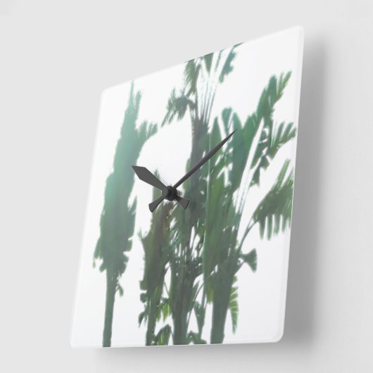 KLOKKUNST EN DESIGN VIERKANTE KLOK (Hoek)