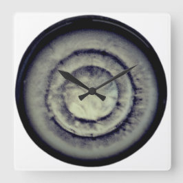 KLOKKUNST EN DESIGN VIERKANTE KLOK