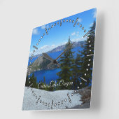 Klokkussen van het oregon-plein vierkante klok (Hoek)