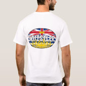 Klokler, Brits Columbia T-shirt (Achterkant)