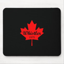 Klokler Canada 1975 Red Maple Leaf Color Muismat