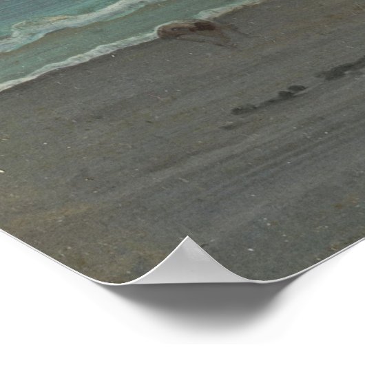 Klokler - Coast Scene Bathers Poster (Hoek)