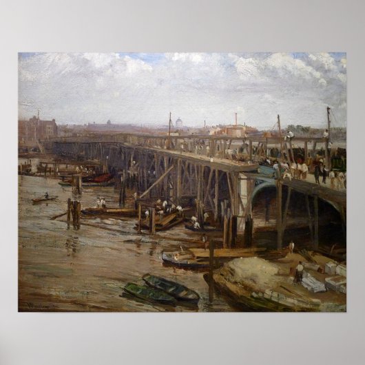 Klokler - de laatste van het oude Westminster Poster (Voorkant)