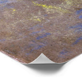 Klokler - Japanse vrouw schildert een ventilator Poster (Hoek)