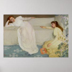 Klokler - symfonie in het wit poster