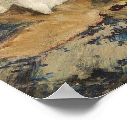 Klokler - symfonie in het wit poster (Hoek)