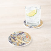 klokmechanisme zandsteen onderzetter (Zijkant)