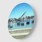 Klokmuur Balboa Island Persoonlijke foto Beach Bay Grote Klok (Hoek)