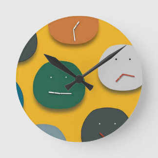 Klokontwerp voor wanddecoratie ronde klok