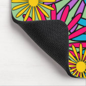 Klokpad met bloemen muismat (Hoek)