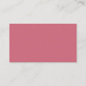 klokplaatkaart, roze plaatskaartje (Achterkant)